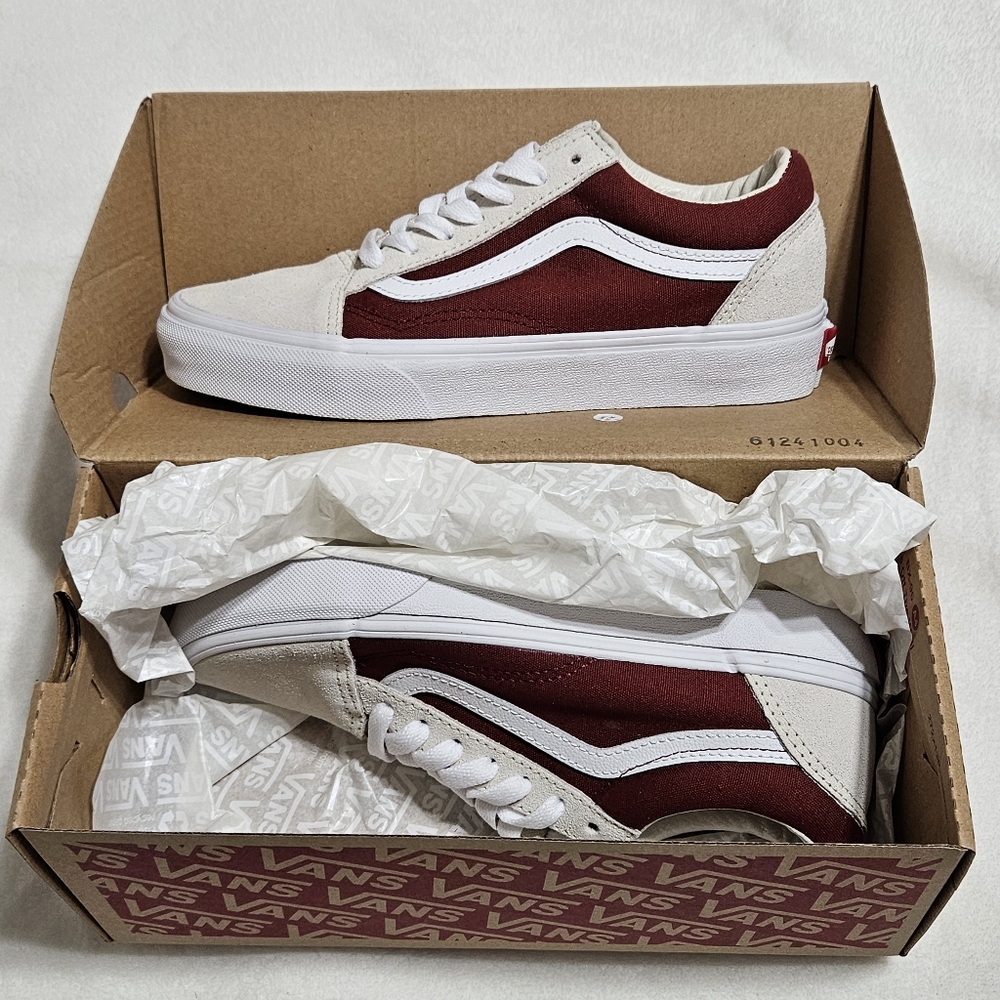 ⭐SALE⭐ Vans Old Skool Canvas Suede 'Fired Brick'